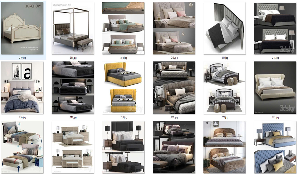 50 MODEL GIƯỜNG VOL8 - D5